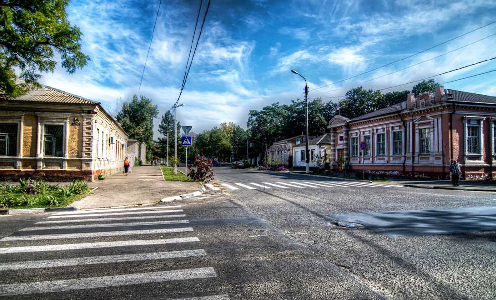 город Азов - историческая застройка